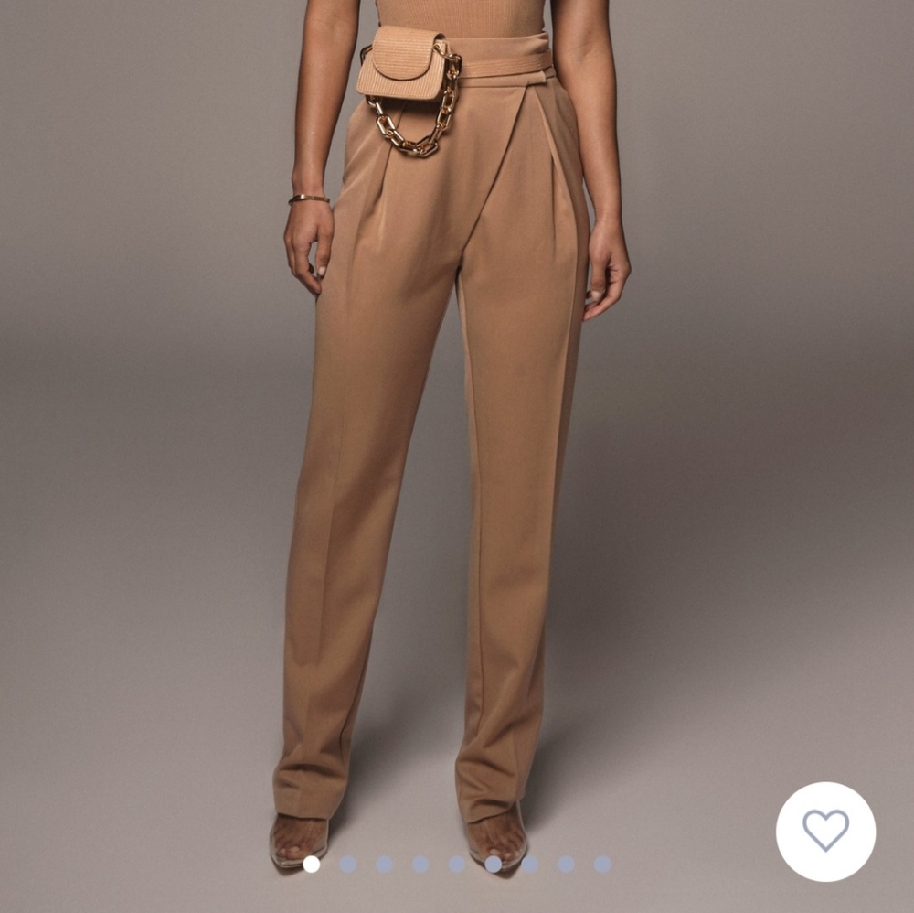 Nwt jluxlabel alaia pants trousers L tan